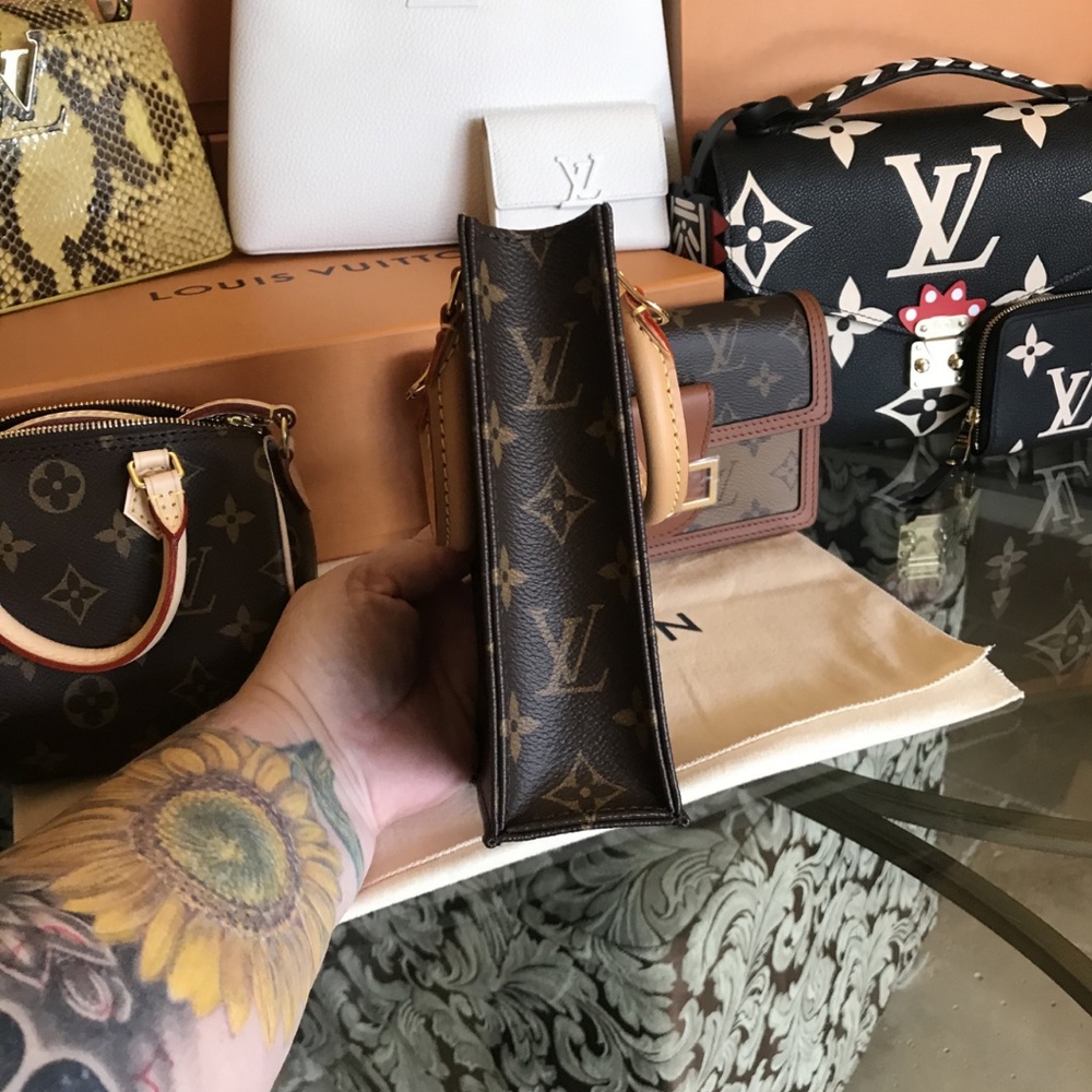 AUTHENTIC Louis Vuitton Petit Sac Plat - Picture 3 of 7